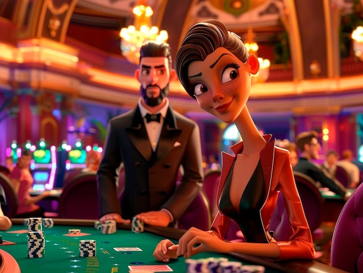 Tampilan live dealer Yggdrasil dengan setup studio berkualitas tinggi di kilat404